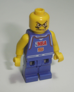 Lego F46897 figurka Sports nba029 - basketbalista číslo 5 POUŽITÉ