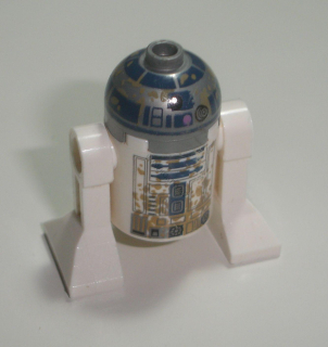 Lego F48971-2 figurka Star Wars sw0908 - R2-D2 Droid (horší stav horní části) POUŽITÉ