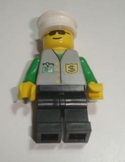 Lego F62077 figurka Town bnk003 - pracovník banky POUŽITÉ