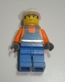 Lego F62162 figurka Town con002 - dělník POUŽITÉ