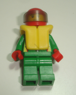 Lego F62234 figurka Town cty0001 - závodník rychločlunu POUŽITÉ