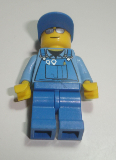 Lego F62349 figurka Town cty0114 - muž v montérkách POUŽITÉ