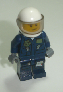 Lego F62594 figurka Town cty0359 - policie (pilot helikoptéry) POUŽITÉ