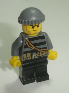 Lego F62600 figurka Town cty0364 - vězeň POUŽITÉ