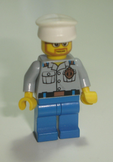 Lego F62653 figurka Town cty0415 - kapitán pobřežní stráže POUŽITÉ