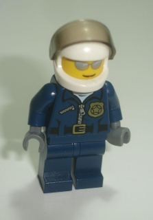 Lego F62684 figurka Town cty0449 - policie (motorkář) POUŽITÉ
