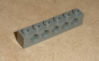 Lego 506880 (3894) technic kostka 1x6 1 ks POUŽITÉ