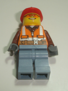 Lego F63357 figurka Town cty1093 - dřevorubec POUŽITÉ