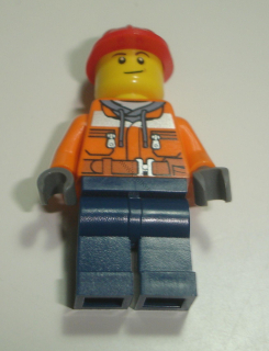 Lego F63550 figurka Town cty1286 - stavební dělník POUŽITÉ