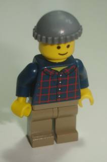 Lego F65188 figurka Town twn219a - muž v košili POUŽITÉ