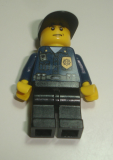 Lego F65507 figurka Town wc004 - policie POUŽITÉ