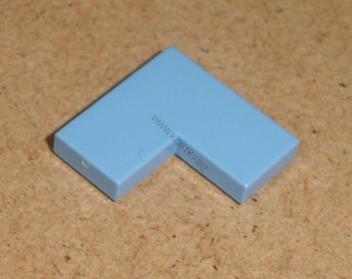 Lego 601975 (14719) hladké kostky 2x2 rohové 1 ks POUŽITÉ