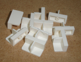 Lego 605560-X (93095) panel 1x2x1 10 ks POUŽITÉ