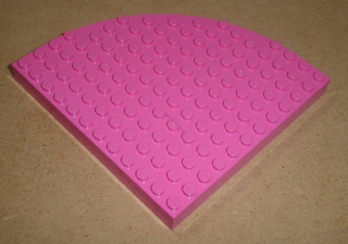 Lego 703575 (6162) speciální kostka kulatá rohová 12x12 1 ks POUŽITÉ