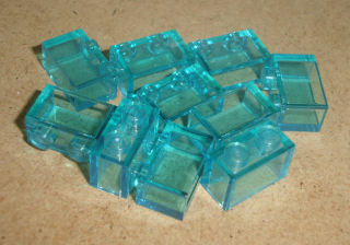 Lego 101040-X (3065) kostka 1x2 10 ks POUŽITÉ