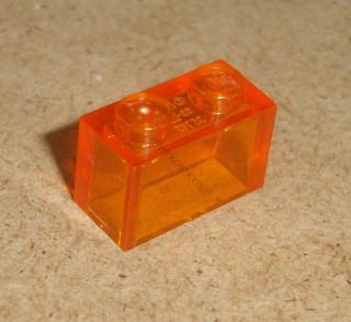 Lego 101060 (3065) kostka 1x2 1 ks POUŽITÉ