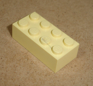Lego 104035 (3001) kostka 2x4 1 ks POUŽITÉ