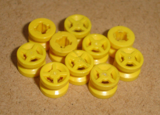 Lego 639505-X (4624) kolo, kolečko 8 mm 10 ks POUŽITÉ