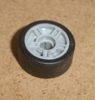 Lego 635510 (50944, 50945) kolo 11mm D. x 6mm s gumou 14mm D. x 6mm 1 ks POUŽITÉ