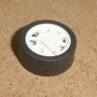 Lego 635615 (93593, 50945) kolo 11mm D. x 6mm a s gumou 14mm D. x 6mm POUŽITÉ