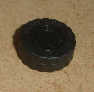 Lego 635685 (42610, 92409) kolo 11mm D. x 8mm s gumou ire 17.5mm D. x 6mm (díra na velký pin) POUŽITÉ