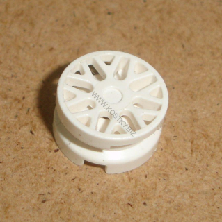 Lego 639685 (93595) kolo (disk) 11mm D. x 6mm bez gumy 1 ks POUŽITÉ