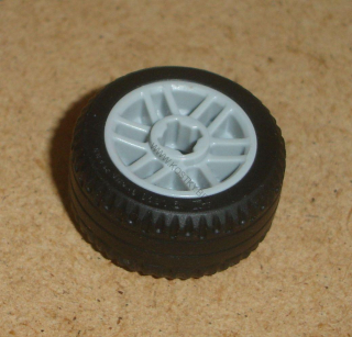 Lego 635885 (11208, 11209) kolo 14mm D. x 9.9mm s pneu 21 x 9.9 1 ks POUŽITÉ