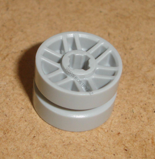 Lego 639880 (11208, 11209)  kolo 14mm D. x 9.9mm 1 ks POUŽITÉ