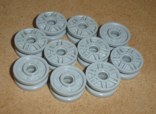 Lego 639985-X (56903)  kolo (disk) 18mm D. x 8mm 1 ks POUŽITÉ