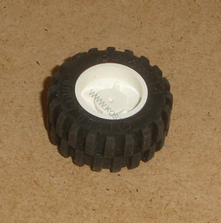 Lego 636300 (30285, 30391 / 92402) kolo 18mm D. x 14mm s gumou 30.4 x 14 1 ks POUŽITÉ