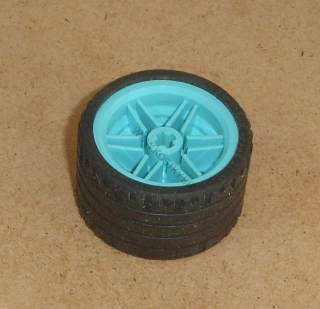 Lego 636775 (56145, 55978) kolo 30.4 mm s pneu 37 x 22 ZR 1 ks POUŽITÉ