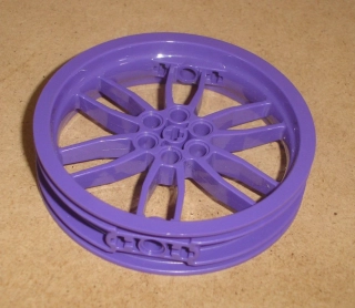 Lego 641380 (88517)  kolo (disk) 75mm D. x 17mm (motorka) 1 ks POUŽITÉ