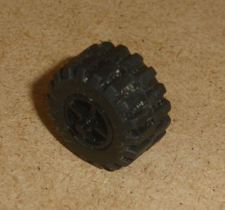 Lego 637835 (30190, 6015) kolo pro trojkolku (motorku) s pneu 21mm D. x 12mm 1 ks POUŽITÉ