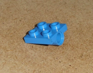 Lego 259585 (2444) destička speciální 2x2, s dírou pro velký pin 1 ks POUŽITÉ