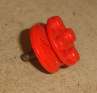 Lego 642255 (7039c)  kolo 2x2 se 4 nopy s ozubením 1 ks POUŽITÉ