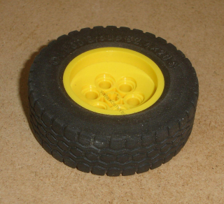 Lego 637276 (86652, 32019) kolo 43.2mm D. x 18mm s pneu 62.4 x 20 S 1 ks POUŽITÉ