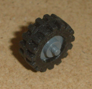 Lego 637825 (3464, 87414) kolo malé středové s pneu 15mm D. x 6mm 1 ks POUŽITÉ