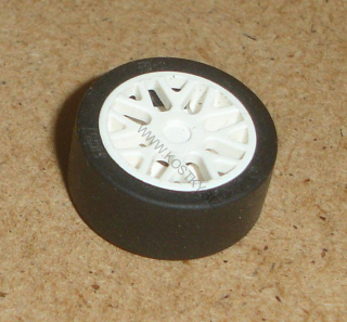Lego 635575 (93595, 50945) kolo 11mm D. x 6mm a s gumou 14mm D. x 6mm POUŽITÉ