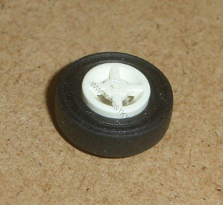 Lego 635270 (4624, 3139 / 59895)  kolo 8mm D. x 6mm s pneu 14mm D. x 4mm POUŽITÉ