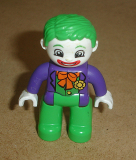 Lego Duplo D81584-2 (47394pb189) figurka Batman - Joker (horší stav hlavy viz foto) POUŽITÉ