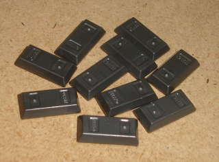 Lego 790770-X (99563) cihla INGOT 10 ks POUŽITÉ