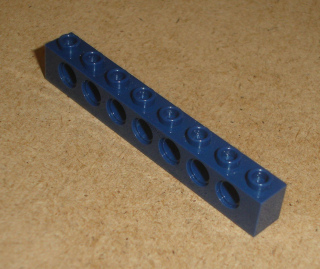 Lego 506935 (3702) technic kostka 1x8 1 ks POUŽITÉ