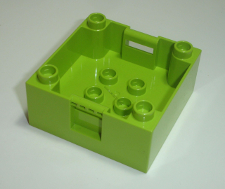 Lego Duplo D40732 (47423) kontejner (box) 4x4 lime 1 ks POUŽITÉ