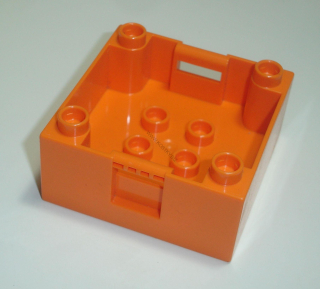 Lego Duplo D40733 (47423) kontejner (box) 4x4 orange 1 ks POUŽITÉ