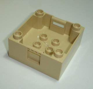Lego Duplo D40735 (47423) kontejner (box) 4x4 béžový 1 ks POUŽITÉ
