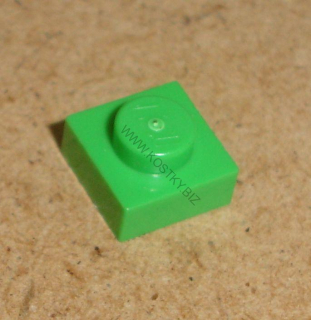 Lego 200010 (3024) destička, podložka 1x1 1 ks POUŽITÉ