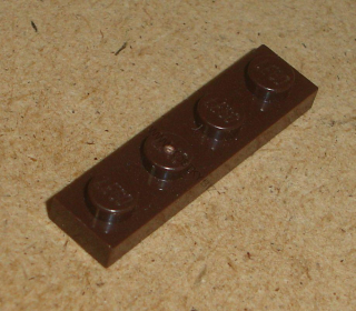Lego 200985 (3710) destička, podložka 1x4 1 ks POUŽITÉ