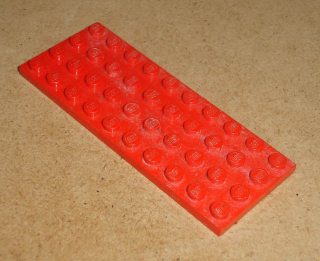 Lego 204625-2 (3030) destička, podložka 4x10 (horší stav, vrypy) 1 ks POUŽITÉ
