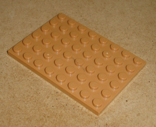 Lego 205125 (3036) destička, podložka 6x8 1 ks POUŽITÉ