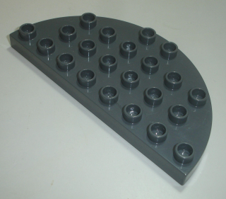 Lego Duplo D20228 (29304) deska, podložka 4x8 zakulacená med. azurová POUŽITÉ